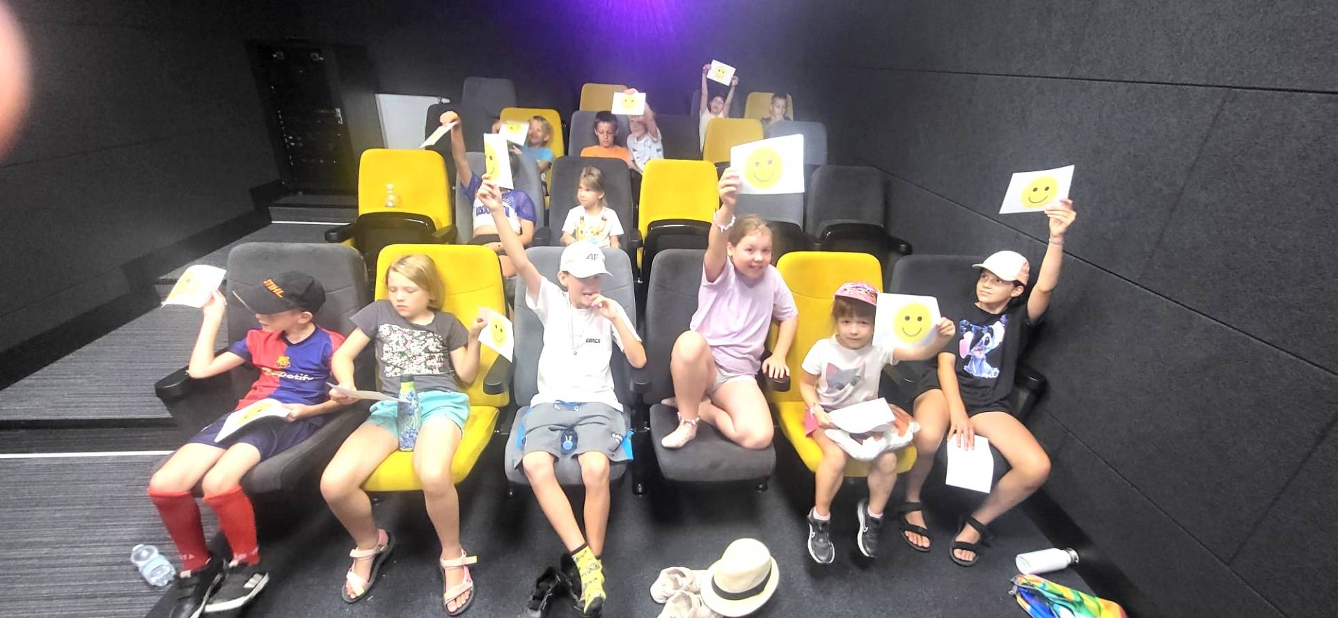 uczestnicy zajęć Hip Hop