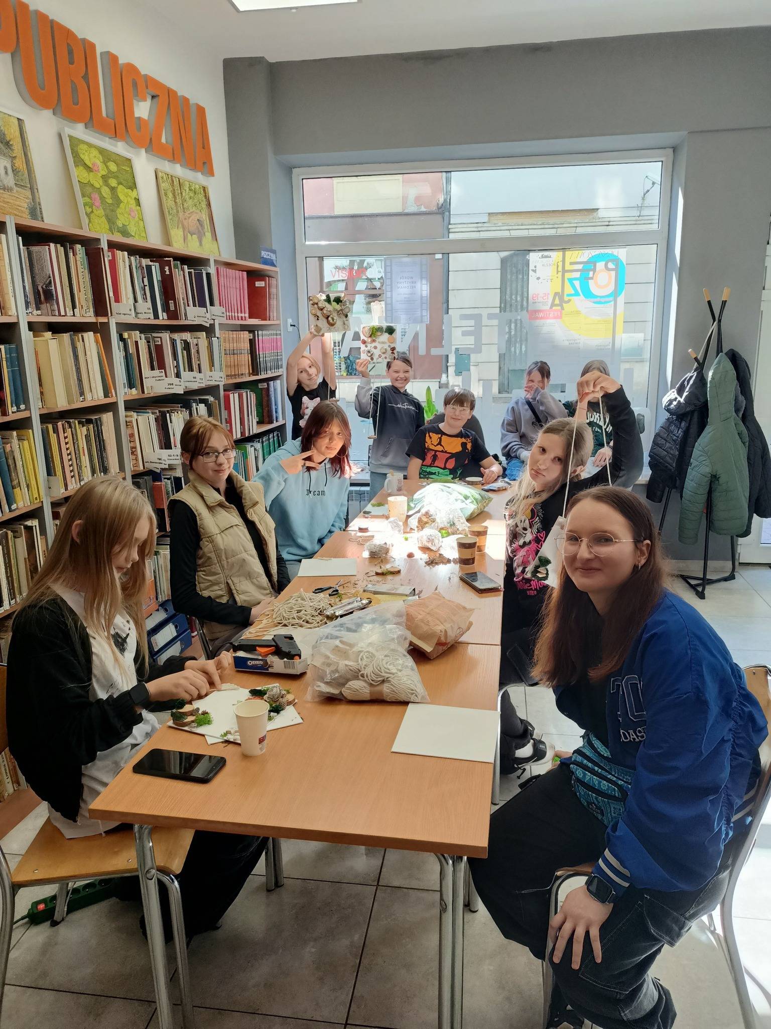 uczestnicy zajęć Fundacji Wspierania Inicjatyw Międzykulturowych