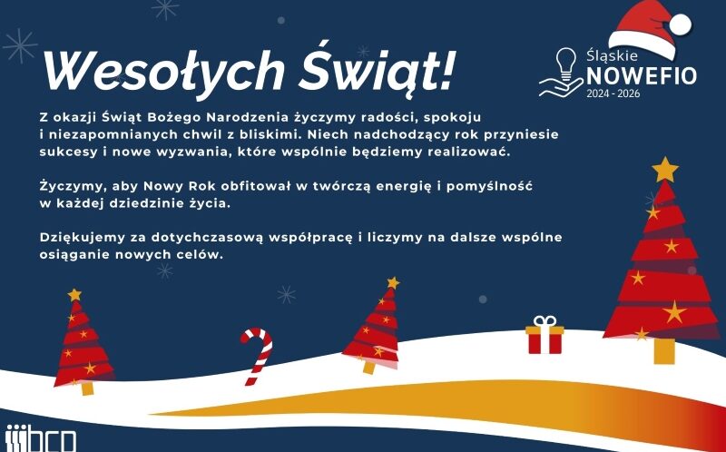 Życzymy Wesołych Świąt!