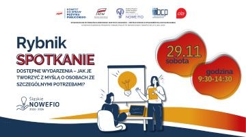 Zapraszamy na szkolenie “Dostępne wydarzenia – jak je tworzyć z myślą o osobach ze szczególnymi potrzebami?”