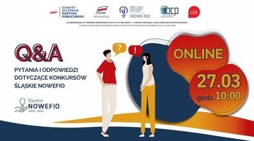 🔔Ostatnia szansa aby uzyskać informacje o naborze wniosków do projektu Śląskie NOWEFIO 2024-2026! 🔔