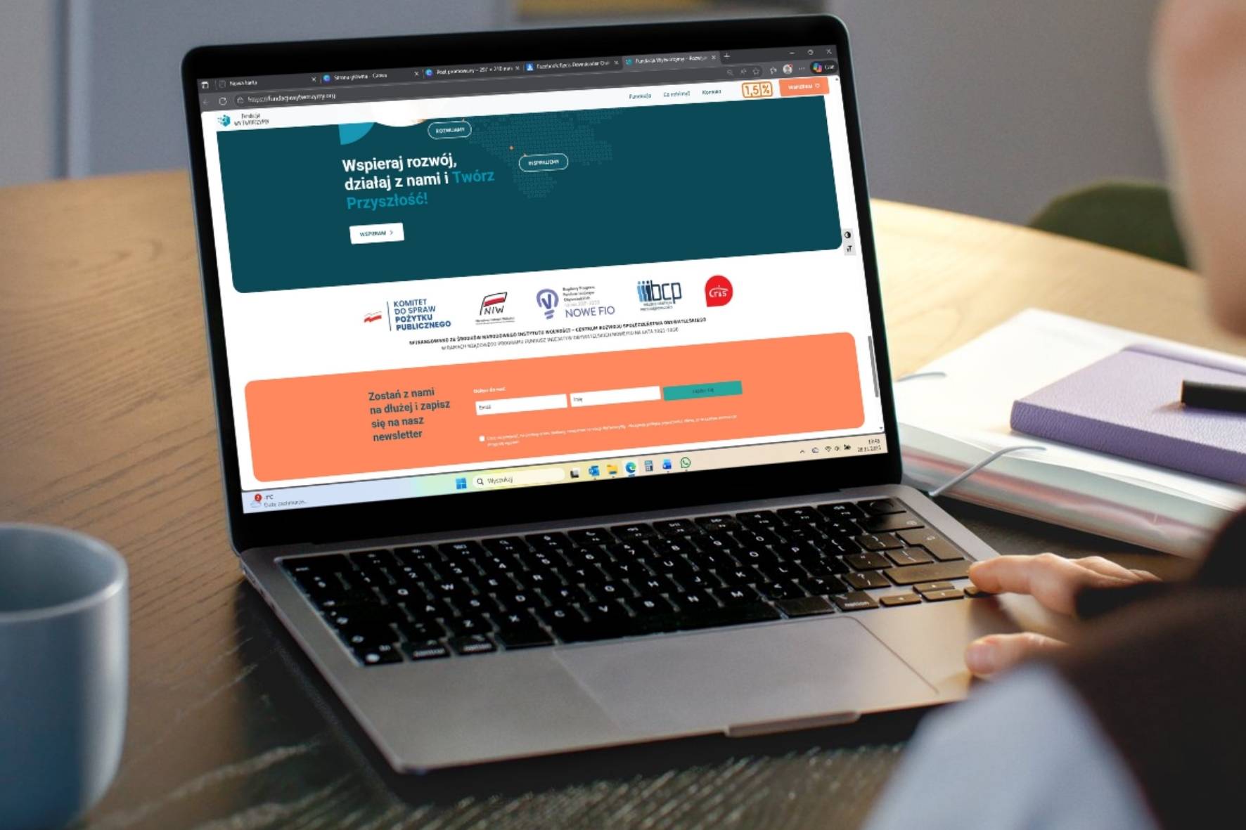 nowa strona internetowa Fundacji Wytworzymy