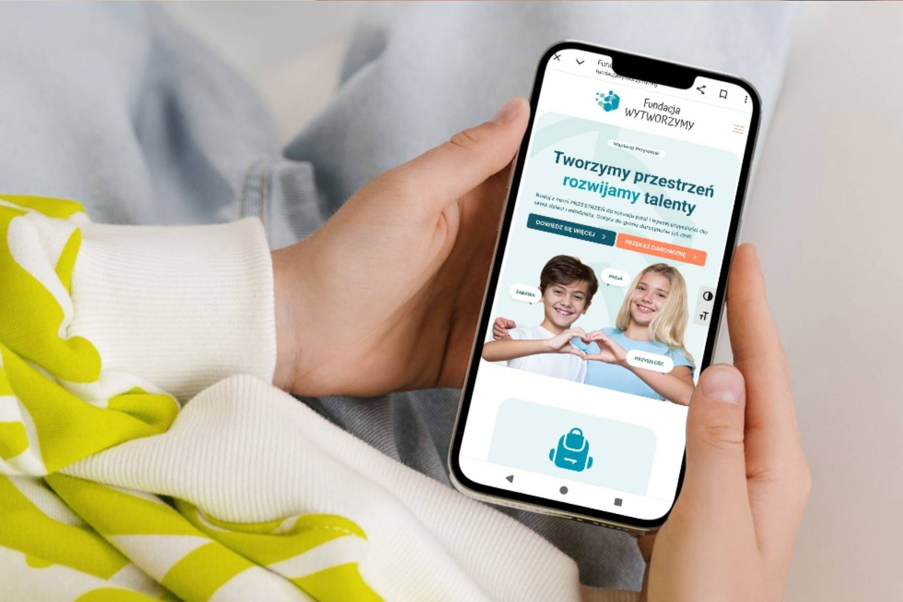 nowa strona internetowa Fundacji Wytworzymy