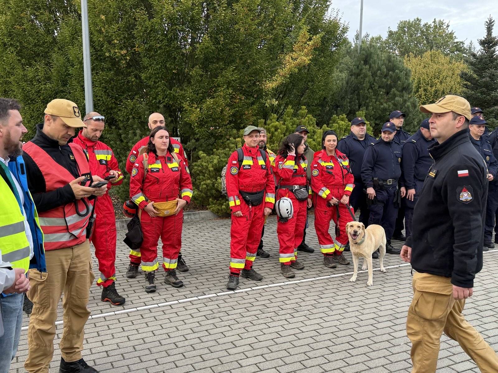 Górnośląska Grupa Poszukiwawczo Ratownicza podczas akcji